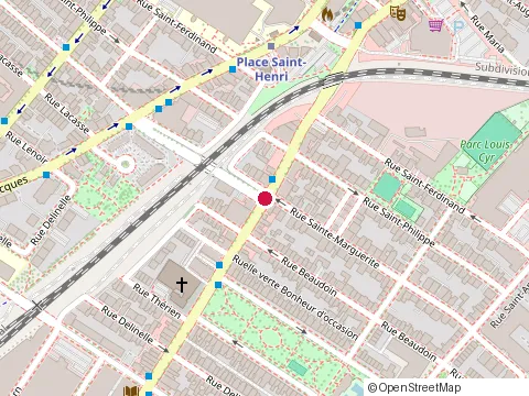Location of Miami Vice Billiard at 4250 Rue Notre-Dame O, Montréal