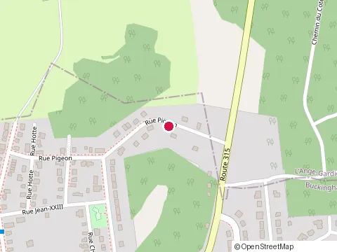 Emplacement de Michee Construction au 190 Rue Pigeon, Gatineau