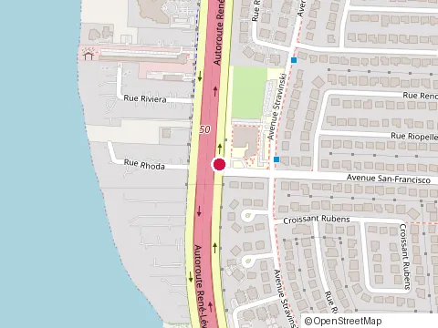 Location of Michel Blain Automobiles at 8720 boulevard Marie-Victorin, Brossard