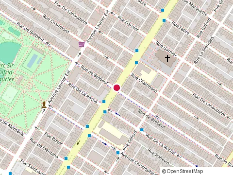 Location of Michel Croteau Psychologue at 1030 Rue Cherrier, Montréal