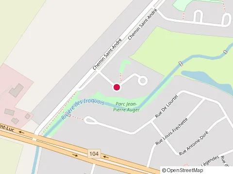 Location of Michel de Bellefeuille Création at 20 Pierre Paul Demaray, Saint-Jean-sur-Richelieu