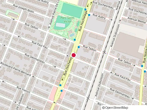 Location of Michel Denis at 9090 Rue Hochelaga, Montréal