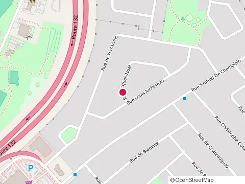 Location of Michel Lizé Rénovations at 588 Rue Louis-Juchereau, Boucherville