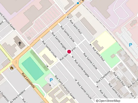 Location of Michel Perreault Avocat at 639 Rue Sainte-Angele, Trois-Rivières