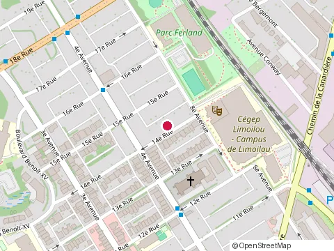 Location of Michel Yacoub at 501 14E Rue, Québec