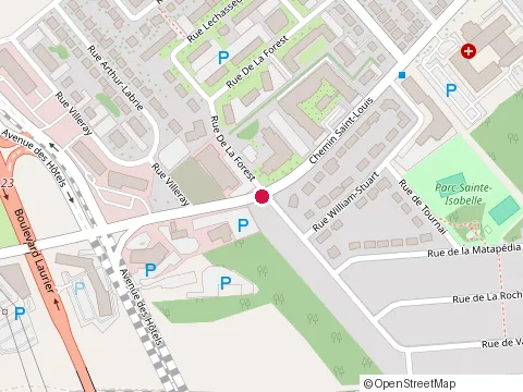 Location of Michelangelo at 3111 Chem. Saint-Louis, Québec