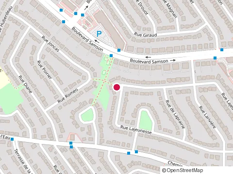 Location of Michele Oppedisano Comptabilité at 456 Rue Lajeunesse, Laval