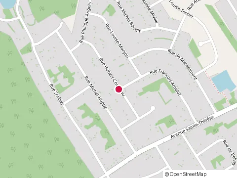 Location of Micheline Montreuil at 1050 Rue d'Orléans, Québec