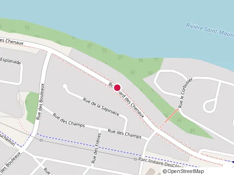 Location of Michelle Desrochers at 3780 boulevard des Chenaux, Trois-Rivières