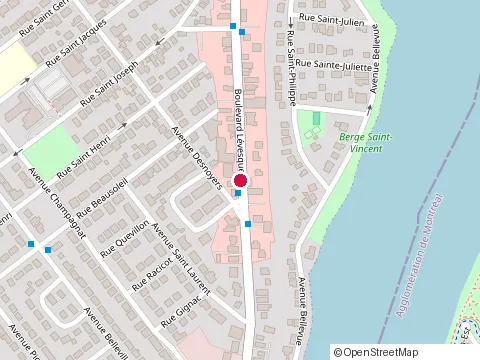 Location of Mico Inc. at 5155 boulevard Levesque O, Laval