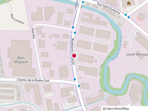 Location of Micro Irrigation Inc. at 320 Bd Industriel, Saint-Eustache