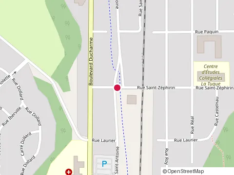 Location of Microbrasserie la Pécheresse at 355 Rue St Zéphirin, La Tuque