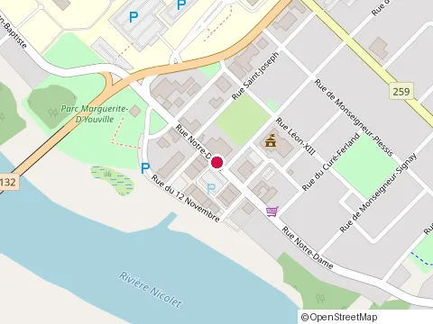 Location of Microentreprendre Centre-du-Québec at 85 Rue Notre Dame Bureau 202, Nicolet