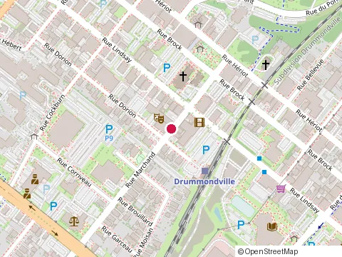 Location of Middle School de l'Estrie Inc. at 455 Bd Saint-Joseph, Drummondville