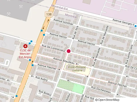 Location of Middle School Horizon Inc. at 5365 Rue Jean-Talon E Suite 205, Montréal