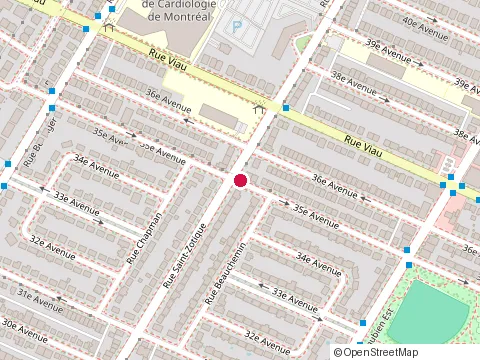 Location of Mike Michael Peinture et Rénovations at 6885 35E Avenue, Montréal