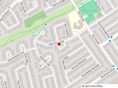 Location of Mike Renovation at 12 place Lacroix, Kirkland