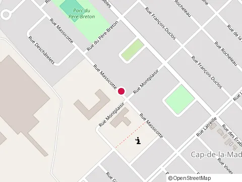 Location of Milette Claude Inc at 208 Rue Massicotte, Trois-Rivières