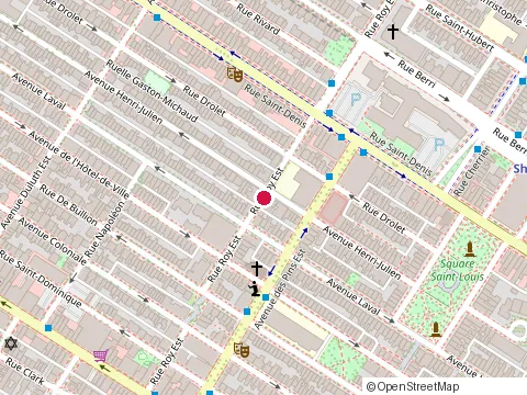 Location of Mind Body Spirit Health at 270 Rue Roy E, Montréal