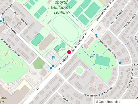 Location of Mini Excavation Alain Banville at 91 Boulevard Arthur-Buies, Rimouski