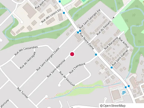 Location of Mini Excavation C N at 1411 Rue Saint-Alphonse, L'Ancienne-Lorette