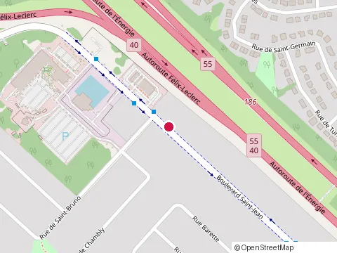 Location of Mini Excavation Ph at 3900 boulevard St-Jean, Trois-Rivières