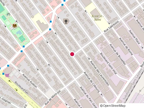 Location of Mini Excavation S.Major at 9911 avenue de Cobourg, Montréal