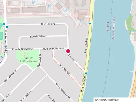 Location of Mini-Partout Inc at 18 Rue Leclerc, Beloeil
