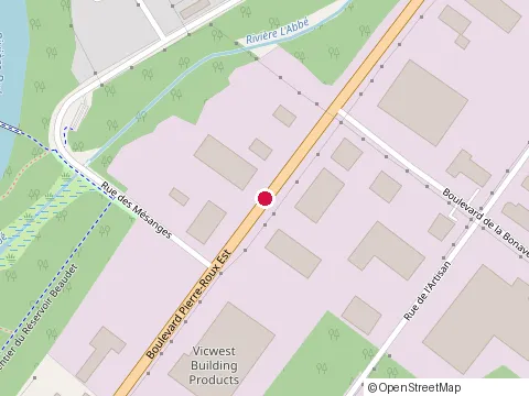 Location of Mir-Maintenance Industriel Ressource at Bd Pierre-Roux E #113, Victoriaville