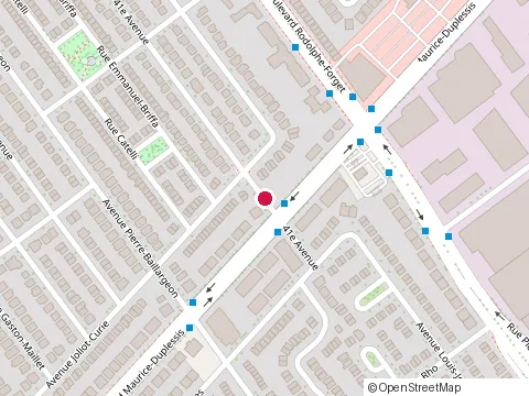 Location of Miscou Nb at 12212 41E Avenue, Montréal