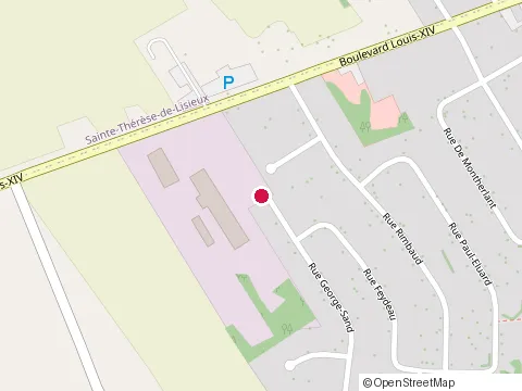 Location of Misencil Par Sarah at 571 Rue George-Sand, Québec