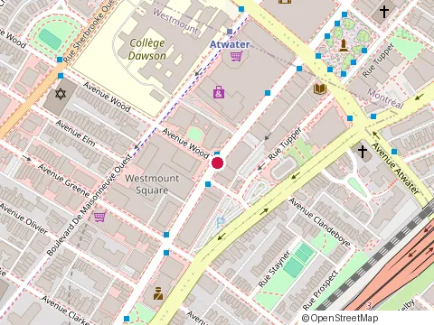 Location of Miso at Catherine O, Westmount