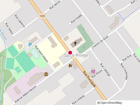 Location of Miss Gâteaux at 605 Rue Principale, Saint-Prime