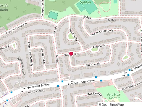Location of Mitopa Inc. (Restomontreal.Ca) at 5010 Rue Curie, Laval