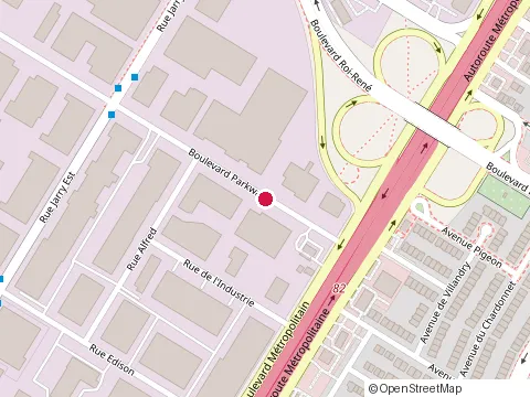 Location of Mizura at 8350 Bd Parkway, Anjou