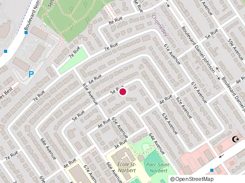 Location of Mj’S Relief Massage Therapy at 3128A Rue 5, Laval