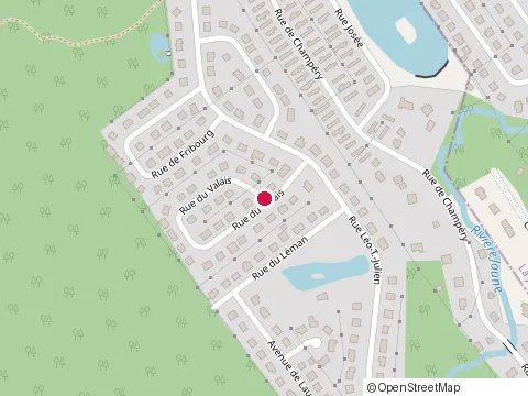 Location of Mk Construction at 244 Rue du Valais, Québec