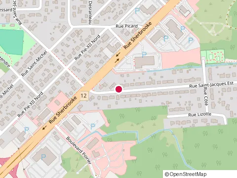 Location of Mk Entreprises at 2584 Rue Sherbrooke, Magog