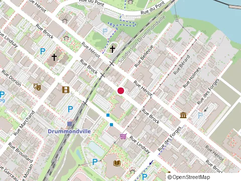 Location of Mlle Marie Casse-Croûte at 310 Rue Brock, Drummondville