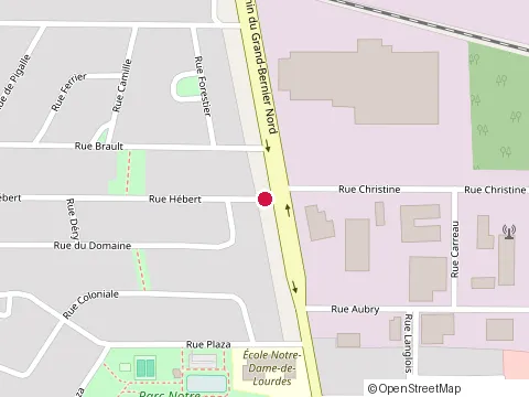 Location of Mlv Orthopédagogie at 809 Rue Hébert, Saint-Jean-sur-Richelieu