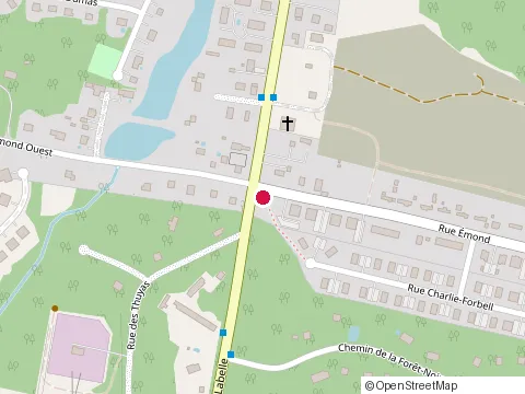 Location of Mnad Construction at 765 Rue Émond, Mont-Tremblant
