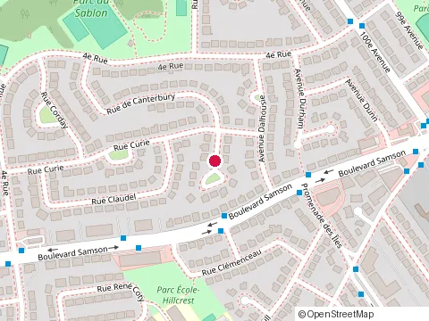 Location of Mo. Automation Inc. at 402 place de Canterbury, Laval