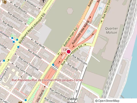 Location of Mobile First Canada at 1188 Rue Saint-Antoine O, Montréal