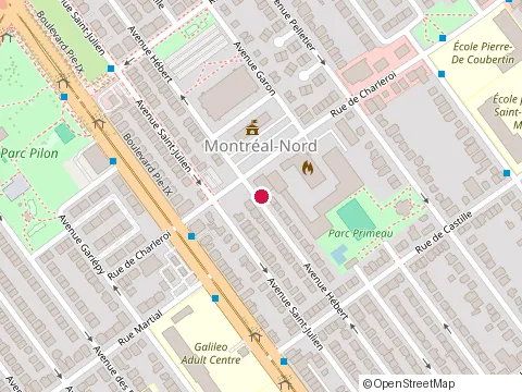 Location of Mod Renovation at 10963 avenue Hébert, Montréal-Nord