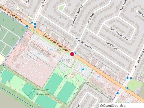 Location of Modena at 1005 chemin de Saint-Jean, La Prairie