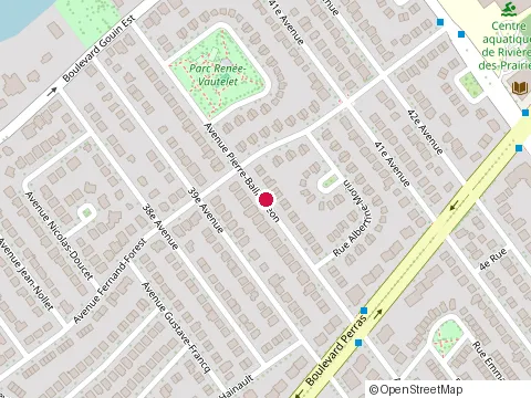 Location of Modena Ceramique at 12617 avenue Pierre-Baillargeon, Montréal