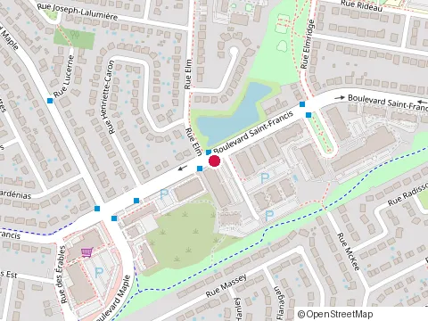 Location of Modena Construction at 160 Rue de Saint-Gall Suite 2, Châteauguay
