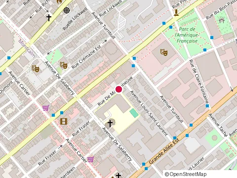 Location of Modibo'S at 75 Rue de Maisonneuve, Québec