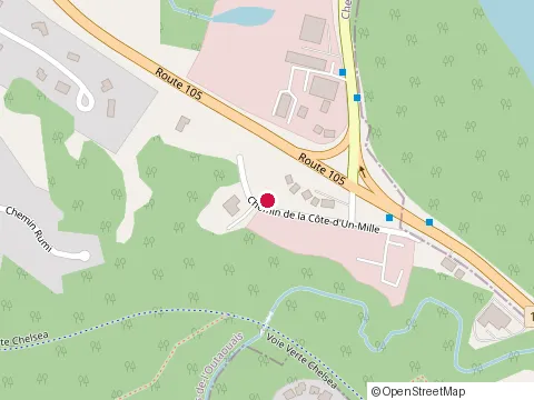 Location of Modulex Outaouais, Cantley