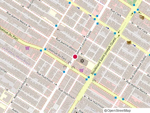 Location of Moine Urbain Compagnie at 281 avenue Laurier O, Montréal